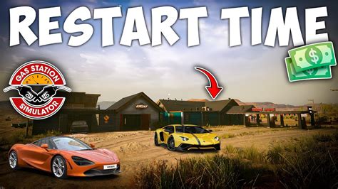 gas station simulator fuel restart